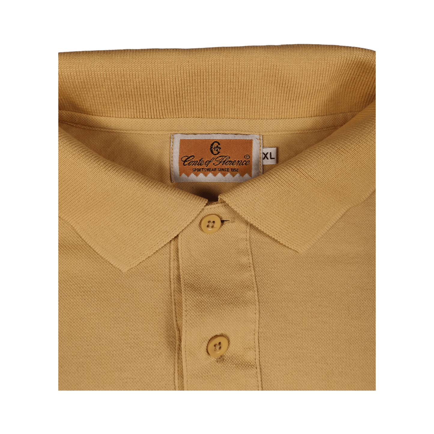 Vintage Polo Shirt Gr. XL Gelb - Vintage Polo Shirt - EchtVintage.de